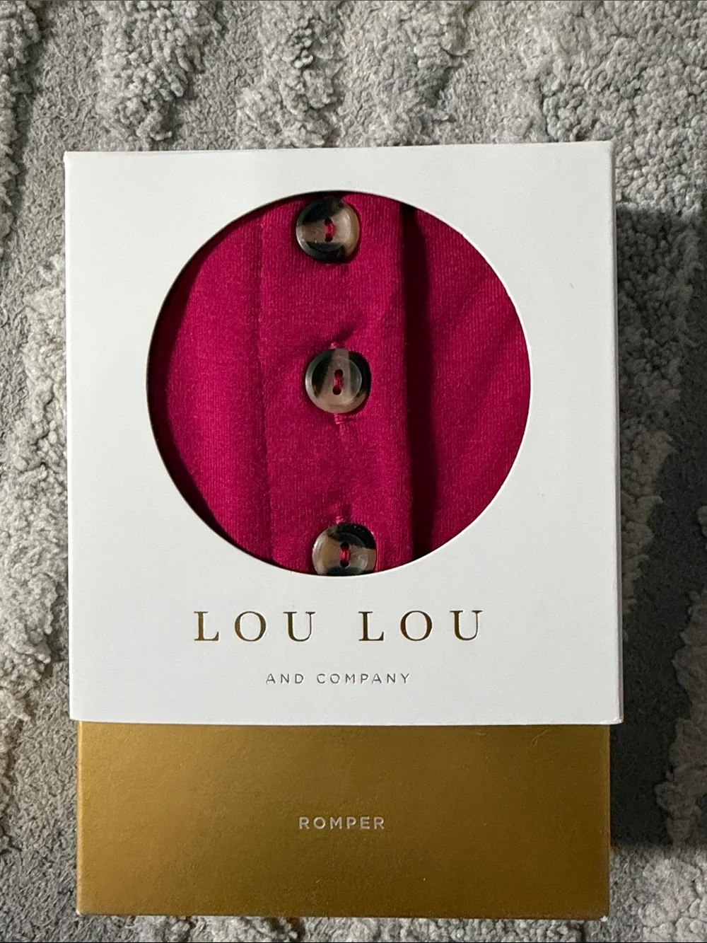 Lou Lou & company Emery Romper 2T